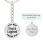 Finnish Lapphund - Luxury Keychain