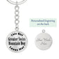 Greater Swiss Mountain Dog - Luxury Keychain