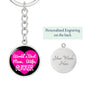 World's Best Mom, Wife, Runner - Luxury Keychain