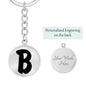 Initial B v1b - Luxury Keychain