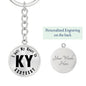 Heart In Kentucky v01 - Luxury Keychain