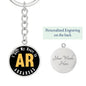 Heart In Arkansas - Luxury Keychain