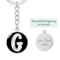 Initial G v2b - Luxury Keychain