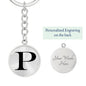 Initial P v1a - Luxury Keychain