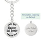 Miniature Bull Terrier - Luxury Keychain