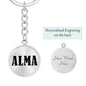 Alma v01 - Luxury Keychain