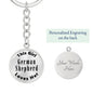 German Shepherd - Luxury Keychain