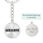 Geraldine v01 - Luxury Keychain