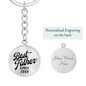 Best Father Since 2009 - Luxury Keychain