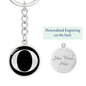 Initial O v2a - Luxury Keychain