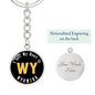 Heart In Wyoming - Luxury Keychain