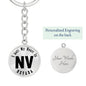 Heart In Nevada v01 - Luxury Keychain