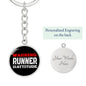 Runner With An Attitude - Luxury Keychain