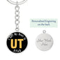 Heart In Utah - Luxury Keychain
