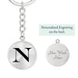 Initial N v1a - Luxury Keychain