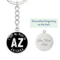 Heart In Arizona v02 - Luxury Keychain