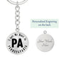 Heart In Pennsylvania v01 - Luxury Keychain