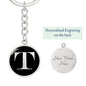 Initial T v2a - Luxury Keychain