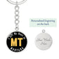 Heart In Montana - Luxury Keychain