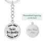 Saint Berdoodle - Luxury Keychain