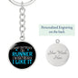 I'm a Runner - Luxury Keychain