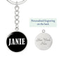 Janie v02 - Luxury Keychain