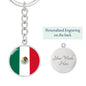 Mexican Flag - Luxury Keychain