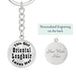 Oriental Longhair - Luxury Keychain