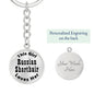 Russian Shorthair - Luxury Keychain