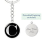 Initial C v2a - Luxury Keychain