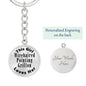 Wirehaired Pointing Griffon - Luxury Keychain