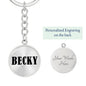 Becky v01 - Luxury Keychain
