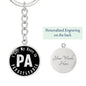 Heart In Pennsylvania v02 - Luxury Keychain