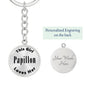 Papillon - Luxury Keychain