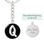 Initial Q v2b - Luxury Keychain