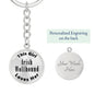 Irish Wolfhound - Luxury Keychain