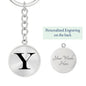 Initial Y v1a - Luxury Keychain