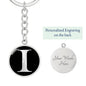 Initial I v2a - Luxury Keychain