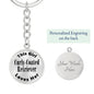 Curly-Coated Retriever - Luxury Keychain