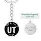 Heart In Utah v02 - Luxury Keychain