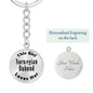 Norwegian Buhund - Luxury Keychain