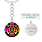 Ukrainian Naval Forces - Luxury Keychain
