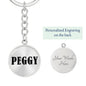 Peggy v01 - Luxury Keychain