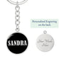 Sandra v02 - Luxury Keychain