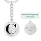 Initial C v1a - Luxury Keychain