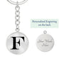 Initial F v1a - Luxury Keychain