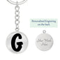 Initial G v1b - Luxury Keychain