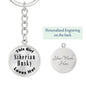 Siberian Husky - Luxury Keychain