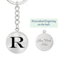 Initial R v1a - Luxury Keychain