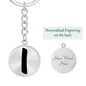 Initial I v1b - Luxury Keychain